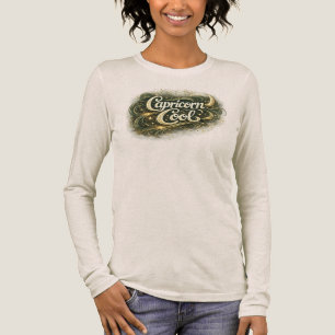 Capricorn Cool Zodiac T-Shirt – Earth Sign Astrolo Tri-Blend Shirt