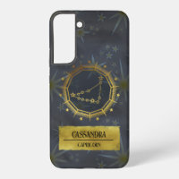 Capricorn Dark Zodiac Astrology: Black & Gold