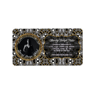 Capricorn Earth Energy Color Palette Label