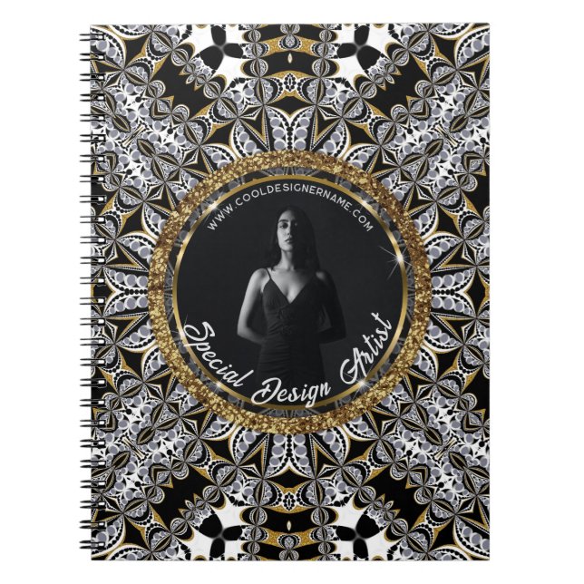 Capricorn Earth Energy Colour Palette Notebook (Front)