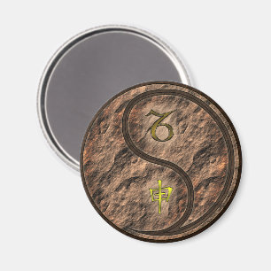 Capricorn & Earth Monkey Magnet