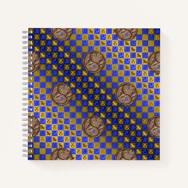 Capricorn & Earth Ox Notebook (Front)