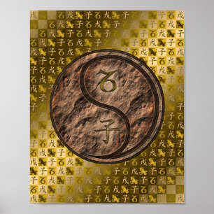 Capricorn & Earth Rat Poster