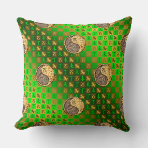 Capricorn & Fire Goat Cushion