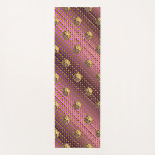 Capricorn & Fire Rooster Yoga Mat