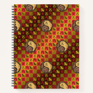 Capricorn & Fire Tiger Notebook