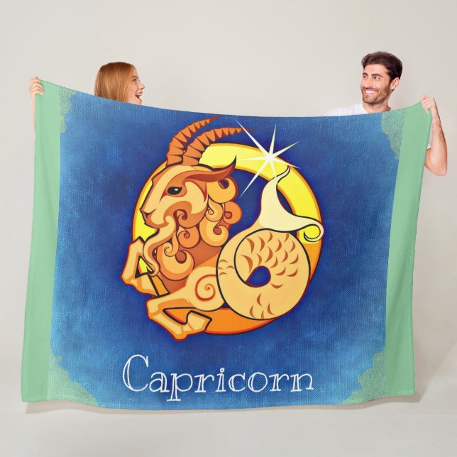 Capricorn Fleece Blanket (In Situ)