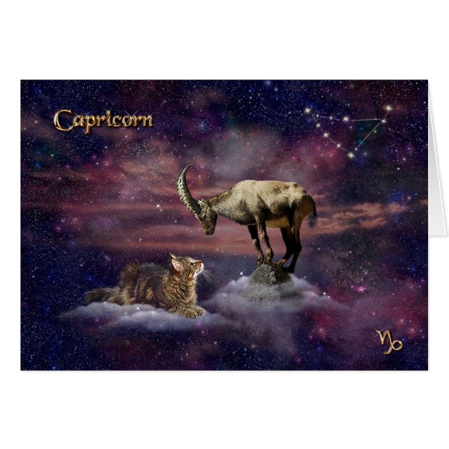 Capricorn for Cat Lovers (Front Horizontal)