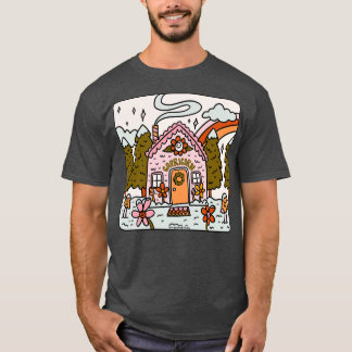 Capricorn Gingerbread House T-Shirt
