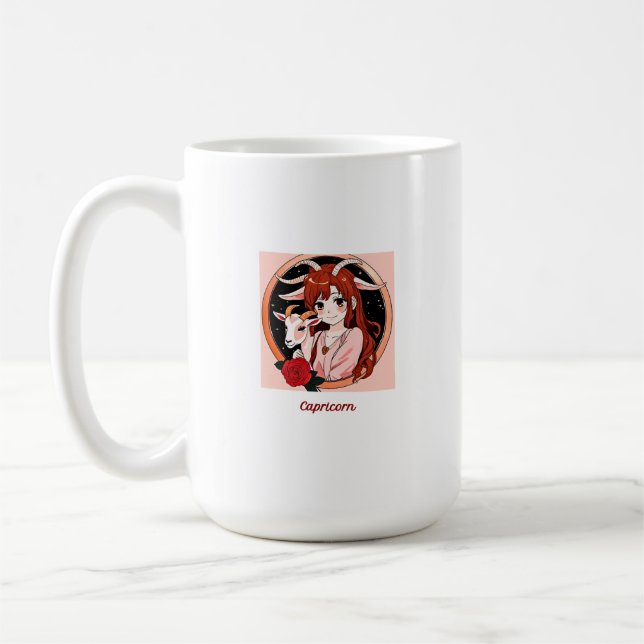 Capricorn Girl Coffee Mug (Left)