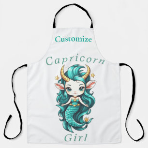 Capricorn Girl Mermaid Thunder_Cove Apron