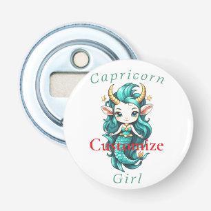 Capricorn Girl Mermaid Thunder_Cove Bottle Opener
