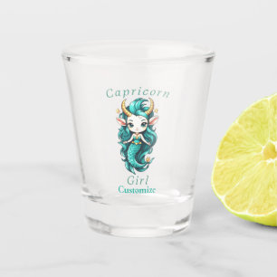 Capricorn Girl Mermaid Thunder_Cove Shot Glass