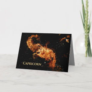 Capricorn Greeting Card