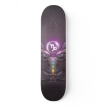 Capricorn Horoscope Symbol Skate Board