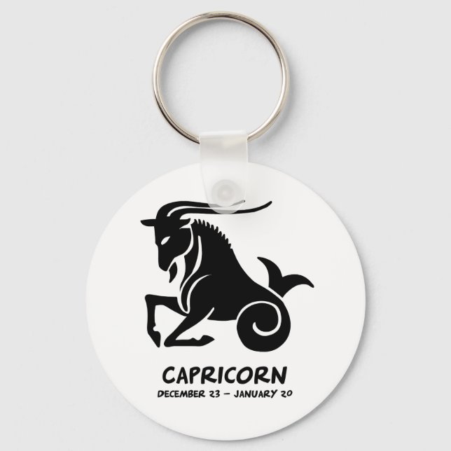 Capricorn Key Ring (Front)