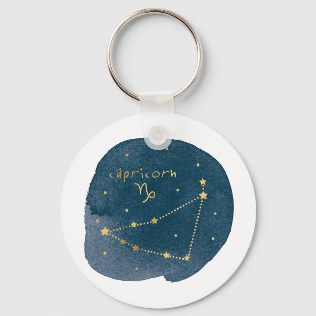 Capricorn Key Ring (Front)