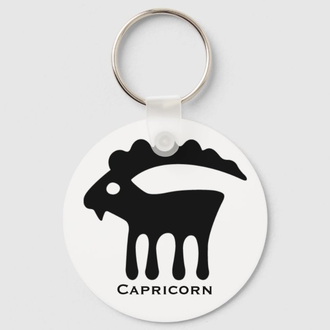 Capricorn Keychain (Front)