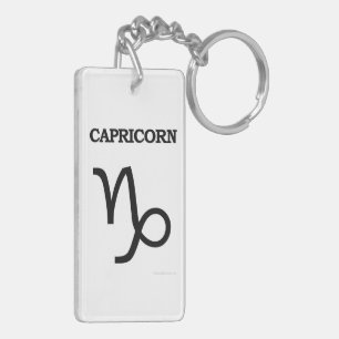 Capricorn Keychain