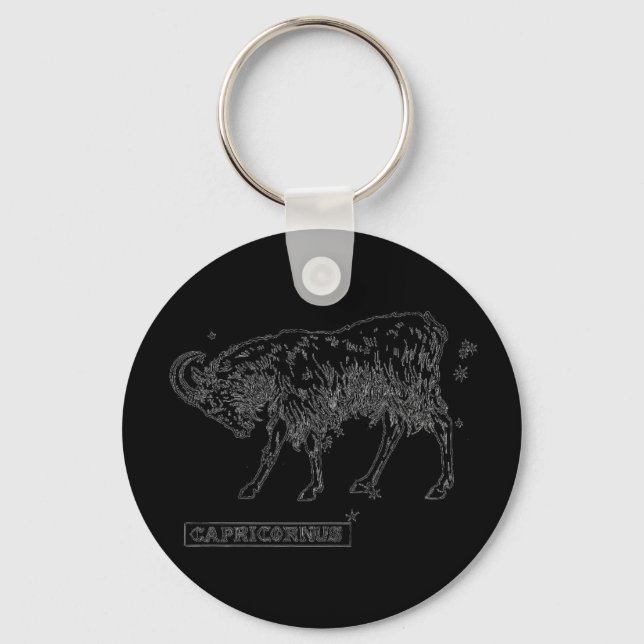 Capricorn Keychain (Front)