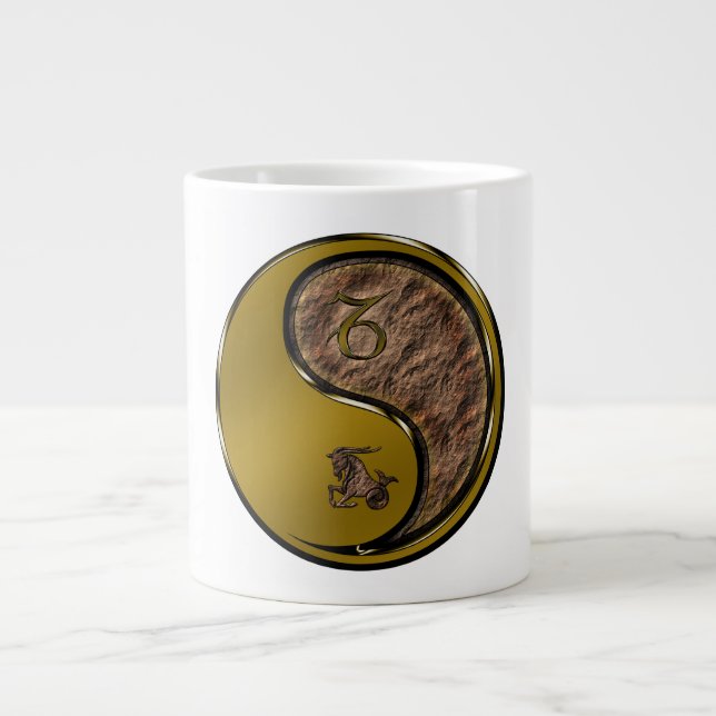 Capricorn Large Coffee Mug (Front)