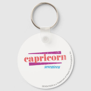 Capricorn Lt. Pink Key Ring