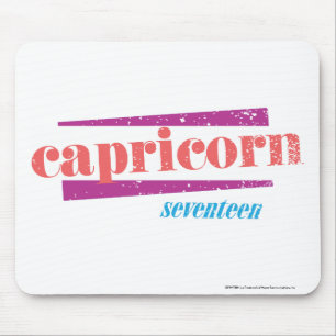 Capricorn Lt. Pink Mouse Pad