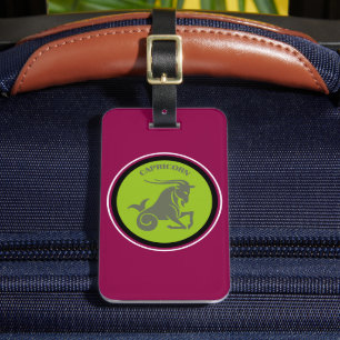 Capricorn Luggage Tag