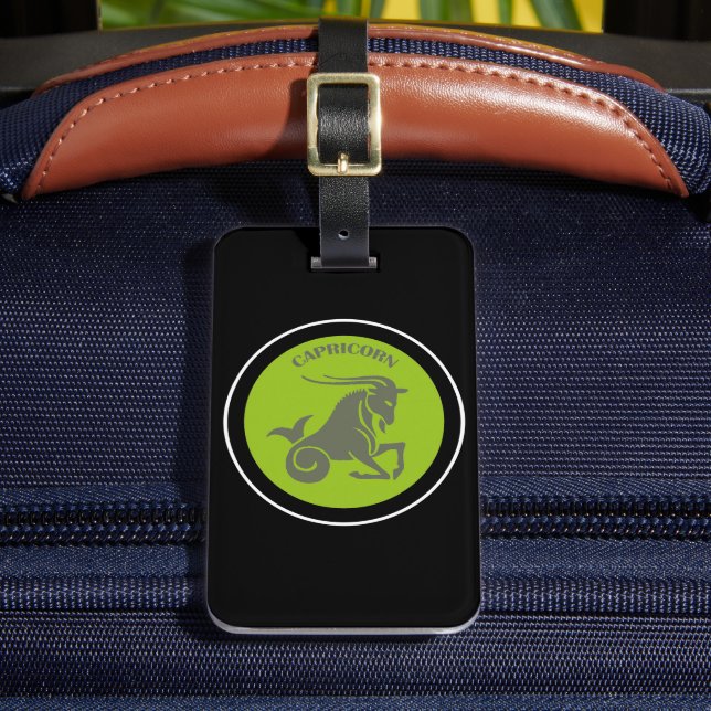 Capricorn Luggage Tag  (Front Insitu 2)