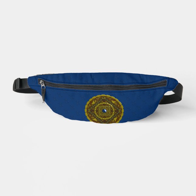 Capricorn Mandala Bum Bags (Front)