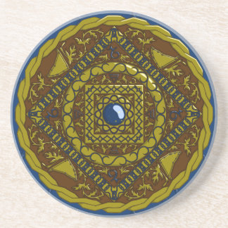 Capricorn Mandala Coaster