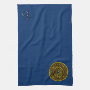Capricorn Mandala Hand Towel