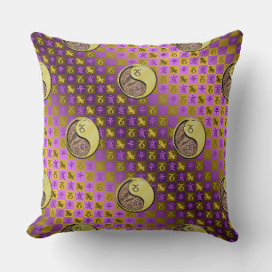 Capricorn & Metal Boar Cushion