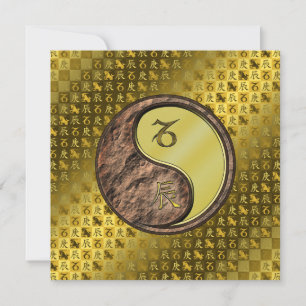 Capricorn & Metal Dragon Card