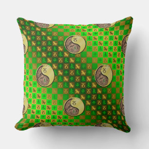 Capricorn & Metal Goat Cushion