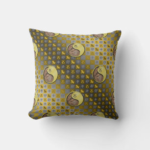 Capricorn & Metal Rabbit Cushion