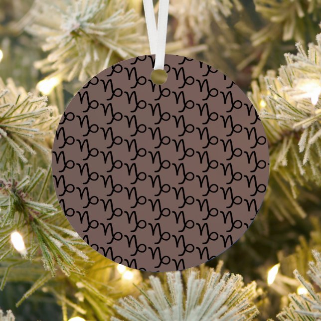 Capricorn Metal Tree Decoration (Insitu)