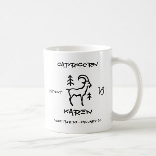 Capricorn Personalised Coffee Mug