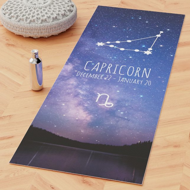 Capricorn | Personalised Zodiac Astrology Yoga Mat (Creator Uploaded)
