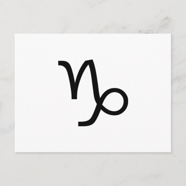 Capricorn Postcard (Front)