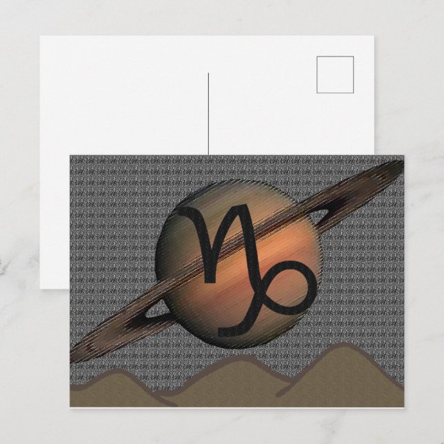 Capricorn Postcard (Front/Back)