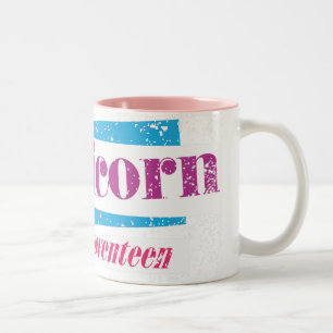 Capricorn Purple Two-Tone Coffee Mug