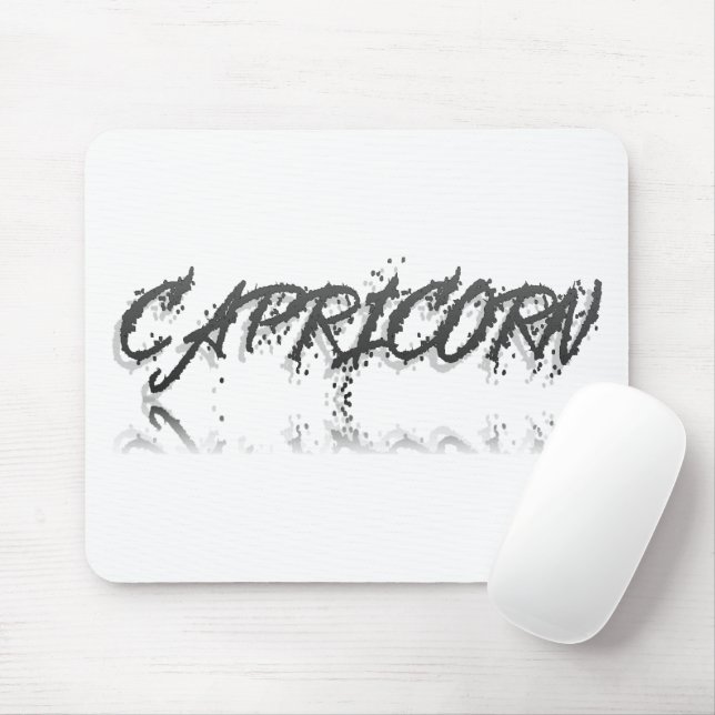 Capricorn Reflection Mouse Pad (With Mouse)
