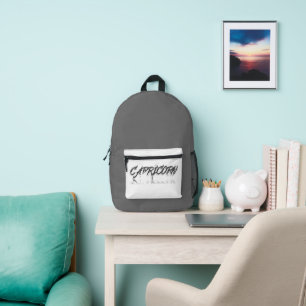 Capricorn Reflection Printed Backpack