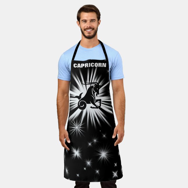Capricorn sign apron (Worn)