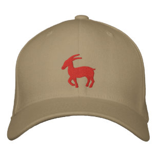 Capricorn Sign Embroidered Hat