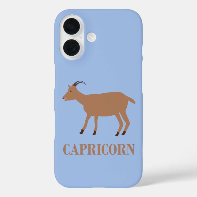 Capricorn Star Sign Goat Case-Mate iPhone Case (Back)