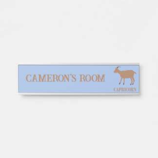 Capricorn Star Sign Goat Custom Name