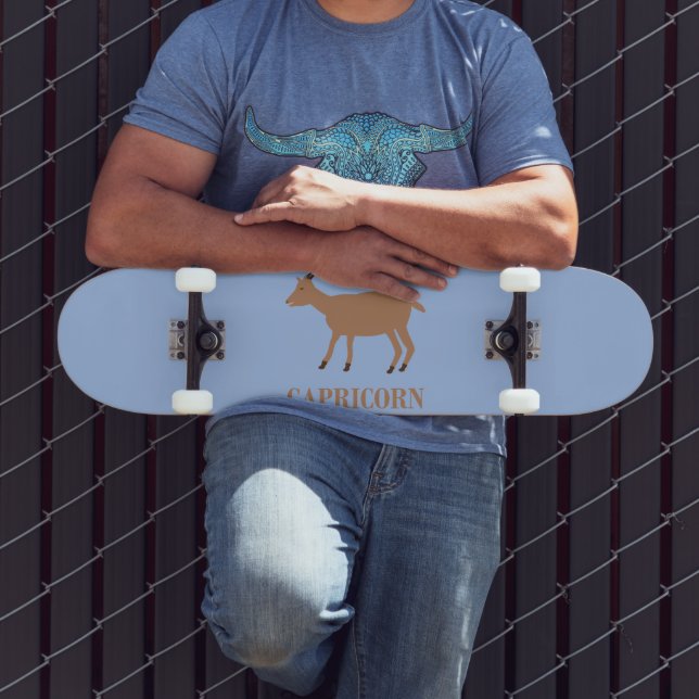 Capricorn Star Sign Goat Skateboard (Outdoor 3)