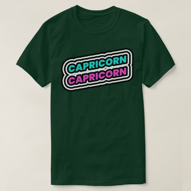 Capricorn T-Shirt (Design Front)